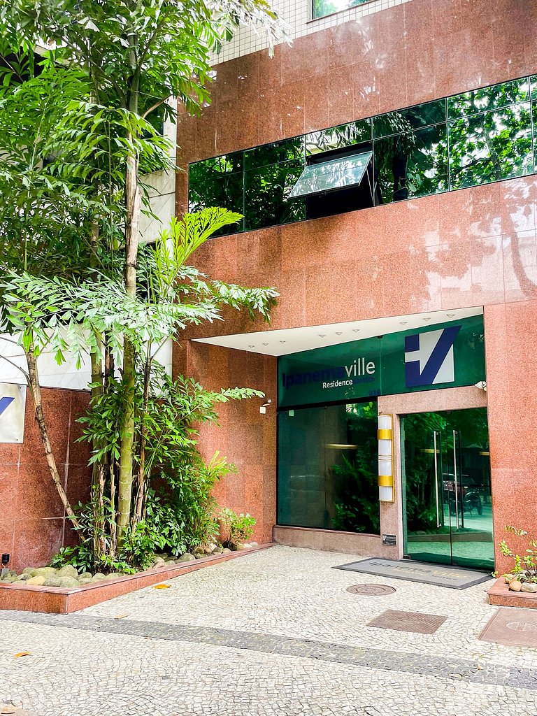 Flat 1 quarto em rua tranquila Ipanema