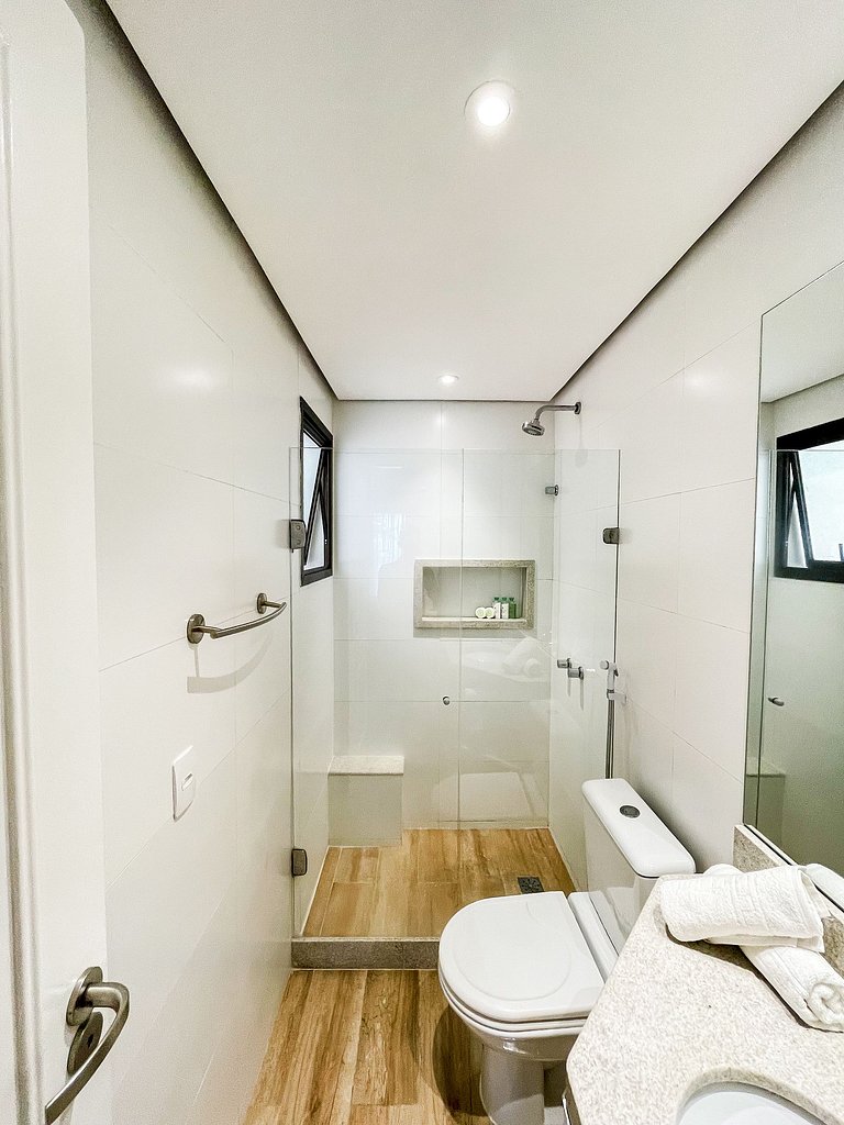 Flat 1 quarto em rua tranquila Ipanema