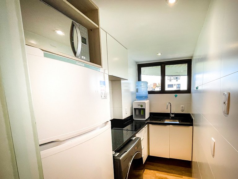 Flat 1 quarto em rua tranquila Ipanema